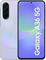"Samsung Galaxy A36" 5G AI išmanusis telefonas be sutarties, "Simlock Free" AI mobilusis telefonas su "Android", 6GB RAM, 128GB atminties, 50 MP kamera, nuostabus levandų spalvos, 2,5 metų gamintojo garantija [Išskirtinai dėl