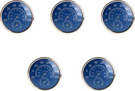 Innen-Thermometer, Hygrometer, Luftfeuchtigkeitsmesser, Temperatur- und Luftfeuchtigkeitsmessgerät mit ℃/℉ für Humidoren, Schrankmessgerät