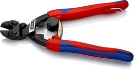Knipex 71 22 200 T Kompaktinės varžtų kirpimo žirklės Cobolt 7,87" 20° kampu su tvirtinimo prie diržo tašku, įvairiaspalvės