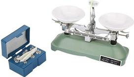 Laboratorinės mechaninės svarstyklės, 200 g/0,2 g mechaninės svarstyklės su svarstyklėmis, cheminės fizikos laboratorijos mokomoji priemonė, tikslaus svorio matavimas
