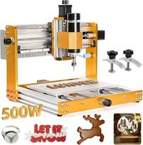 Lunyee 3018 Pro Ultra CNC frezavimo staklės, 500W visų metalų frezavimo staklės, patobulintos 3 ašių graviravimo staklės, ribinis jungiklis ir avarinis stabdymas su GRBL neprisijungusiu valdymu, skirtos metalui, medienai, akrilui, PCB-MDF