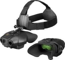Naktinio matymo prietaisas "Nightfox Swift 2 Pro" | Šalmas | 1x didinimas | 1080P HD įrašymo funkcija | USB įkraunamas | Skaitmeniniai lauko žiūronai su naktinio matymo funkcija