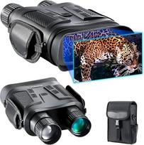 Naktinio matymo prietaisas, Dowesyeen HD skaitmeninė fergla su naktinio matymo prietaisais, didelis TFT LCD ekranas, 7000 mAh Ricaricable, 5 x priartinimas, naktinis matymas, 1312 pėdų IR apšvietimas, skirtas laukinių gyvūnų stebėjimui, stovyklavimui