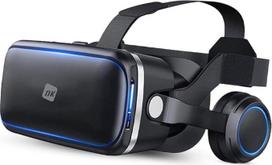 NK 3D VR akiniai - išmaniesiems telefonams, išmanūs, su garsu, skirti išmaniesiems telefonams, 11,9 cm (4,7 colio) - 6,53 colio, matymo kampas 90-100 laipsnių, 360º, lęšis, reguliuojamas vyzdys (juodi)