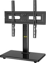 TV Stand Swivelling Universal TV Stand for 32-60 Inch LED LCD Flat & Curved TVs up to 40 kg, Height-Adjustable TV Stand Max. VESA 400 x 400 mm