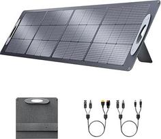 VDL sulankstoma saulės baterija, 200 W saulės modulis su monokristaliniu saulės elementu, skirtas elektrinei, 20 V fotovoltinis modulis, saulės sistema, saulės įkroviklis su daugiakontakčiu 4, skirtas lauko, stovyklavimo, sodo reikmėms,