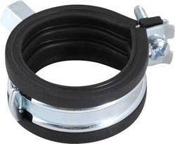 FIX-PRO BIS KSB1 izoliuotas vamzdžių spaustukas metaliniams vamzdžiams 25-28 mm, 3/4", M8/10