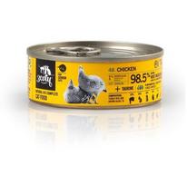 3COTY Chicken with spirulina Senior - šlapias kačių maistas - 80g