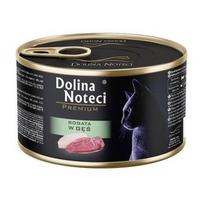 DOLINA NOTECI Premium Rich in goose - šlapias kačių maistas - 185g