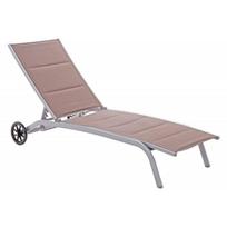IBIZA silver/taupe lauko gultas su ratukais