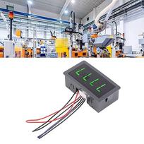 "Fafeicy" variklio tachometras, nuolatinės srovės 8-24 V 40 MA 10-9999 aps/min 4 skaitmeniniai LED spidometrai, tachometras, Hall artumo jungiklio jutiklis, NPN pramoninis tachometras, ±0,1 % matavimo tikslumas