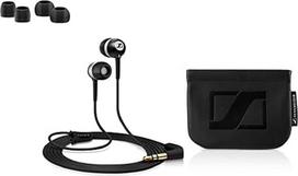 "Sennheiser CX 300 II Precision In-Ear" ausinės 1,2 m ilgio laidas 3,5 mm lizdo kištukas Dėklas dėklas Ausinių adapterių rinkinys S/M/L