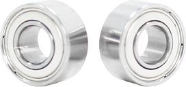 2 vienetai SMR117ZZ CB oro guolis 7 x 11 x 3 mm ABEC-7 nerūdijančio plieno hibridinis keraminis guolis sausojo vandenyno žvejybos ritės MR117 ZZ