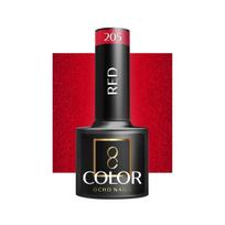 OCHO NAILS hibridinis nagų lakas RED 205, 5 g