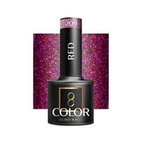 OCHO NAILS hibridinis nagų lakas RED 209, 5 g