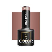 OCHO NAILS hibridinis nagų lakas BROWN 805, 5 g
