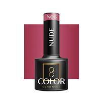 OCHO NAILS hibridinis nagų lakas NUDE N06, 5 g