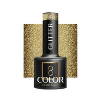 OCHO NAILS hibridinis nagų lakas GLITTER G05, 5 g