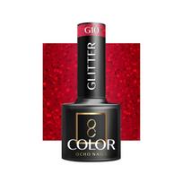 OCHO NAILS hibridinis nagų lakas GLITTER G10, 5 g