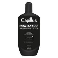 CAPILLUS ULTRALISS NANOPLASTIC valomasis šampūnas, 1 žingsnis, 400 ml