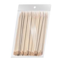 OCHO NAILS medinės manikiūro lazdelės odelėms 15 cm, 100 vnt.