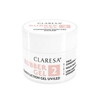 CLARESA nagų priauginimo gelis RUBBER GEL 2, 12 g