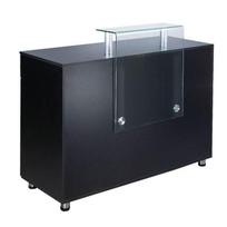 Registratūros stalas BD-3307, juodas