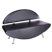 Salono laukiamojo sofa CARINI BD-6710, juoda