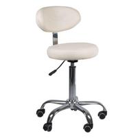Meistro kėdė su atlošu BD-9934, kreminė