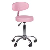 Meistro kėdė su atlošu BD-9934, rožinė