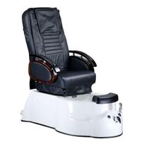 Pedikiūro kėdė su masažo funkcija ir pėdų vonele BR-3820D, juoda