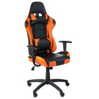 Žaidimų kėdė RACER CorpoComfort BX-3700, oranžinė/juoda
