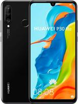 HUAWEI P30 Lite (128GB, 4GB RAM) 6,15" ekranas, AI triguba kamera, 32MP asmenukė, dviguba SIM kortelė, pasaulinė 4G LTE GSM, atrakinta gamykloje MAR-LX3A (Midnight Black)