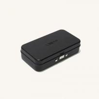 Leaf Shave Dėklas vienašmeniui skustuvui Single Edge Case Black