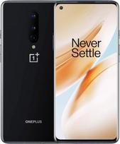 Išmanusis telefonas "OnePlus 8" (5G) be sutarties, 8GB + 128GB atminties, 6,55 colių "Amoled 90 Hz ekranas, 4300 Mah akumuliatorius, triguba kamera, dvi SIM kortelės - juodas
