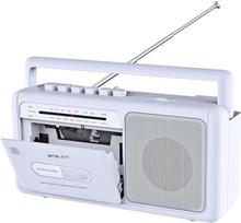 Nešiojamasis kasečių grotuvas "Boombox", senovinis AM/FM stereo radijas su "Bluetooth", USB, ausinių lizdas, nešiojamasis kasetinis magnetofonas namams ar lauke