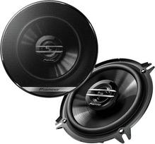 Pioneer TS-G1320F 2-way coaxial car speakers (250 W), 13 cm, powerful sound, IMPP membrane for optimal bass, 35 W rated input power, 44.3 mm mounting depth, black, 2 speakers
