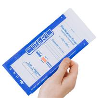 PRO STERIL sterilizavimo vokai su vidiniais indikatoriais, 100x200 mm., 100 vnt., combi