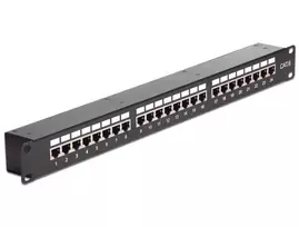 Patch Panel Delock 43295 - Cat6 - Rack Mount - 1U - 44 mm - 44 mm