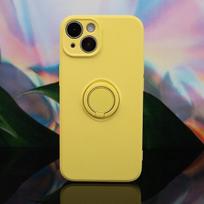 iLike Samsung Galaxy A15 4G / A15 5G dėklas pirštui, geltonas