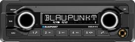 "Blaupunkt Dublin 412" 1-DIN automobilinis radijo imtuvas "Bluetooth AUX", USB, laisvų rankų įranga, nuotolinio valdymo pultelis prie vairo 200 W