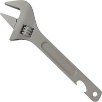 "RISON-Titanium" reguliuojamas veržliaraktis iš titano GR5, daugiafunkcinis reguliuojamas veržliaraktis "2-in-1" ir butelių atidarytuvas 150 mm/6, vienas atviras veržliaraktis, reguliuojamas veržliaraktis, nešiojamasis