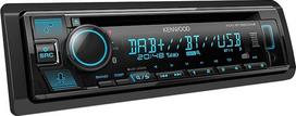 Kenwood KDC-BT560DAB Car Radio Connection for Steering Wheel Remote Control Bluetooth Handsfree Black