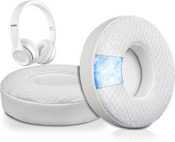 SoloWIT® aušinamojo gelio pakaitiniai ausinių įdėklai "Beats Solo 2" ir "Solo 3" belaidėms ausinėms, didelio tankio triukšmo izoliacijos putų įdėklai, ypač stori