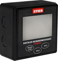 STIER skaitmeninis inklinometras su LCD ekranu leidžia atlikti tikslius matavimus ir bandymus iki ±0,2° tikslumu Magnetinis priedas universaliam naudojimui