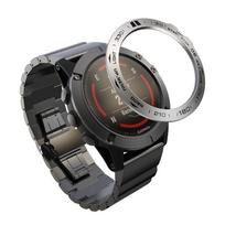 Bezelio žiedas Stiliaus rėmelis Dėklas Garmin Fenix 5x 5x Plus 3 3HR išmaniajam laikrodžiui Nerūdijančio plieno dangtelis Apsauginis žiedas nuo įbrėžimų For fenix 5X 5X Plus