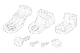 remonto rinkinys, priekinis žibintas OE VW 8R0 998 121A