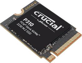 "Crucial P310" 1 TB M.2 2230 PCIe Gen4 NVMe vidinis SSD diskas, iki 7100MB/s, suderinamas su "Steam Deck", "ASUS ROG Ally", "MSI Claw" ir "Microsoft Surface" - CT1000P310SSD2