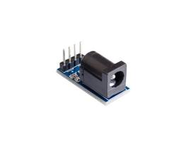 DC 2.1/5.5 mm lizdas duonos lentai su LED - duonos plokštės maitinimo lizdas