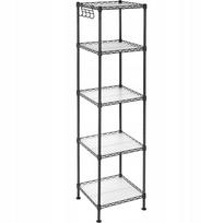 Pastatoma lentyna LGR23BK, 30x30x123,5 cm., juoda